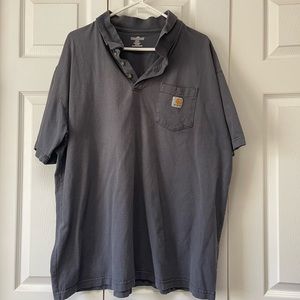 Carhartt 2XL collared short sleeve shirt